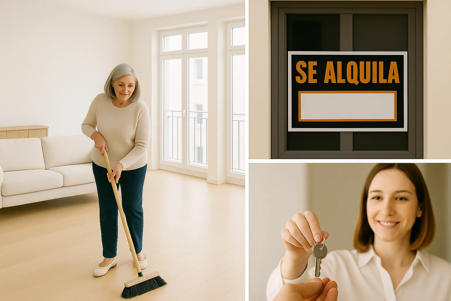 👉 Propietaria preparando su piso vacío para volver a alquilar - Muón Real Estate